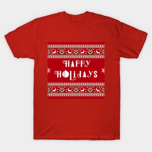 Christmas pattern T-Shirt